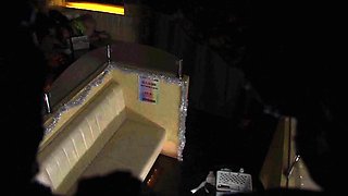Tiny Japanese babe hardcore spitroasted and she enjoys jizz