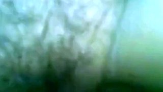 Asian Babe's Blowjob in the Storeroom