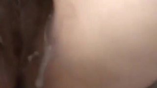 Multiple Cumshots on Hairy Pussy, Ass and Tits of My Latina Wife, 58 Year Old Latina