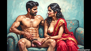 Indian housewife with sugar daddy cheating wife roughly fucked