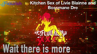 Livie Blainn and Bossmane Dre at 2am in Kitchen