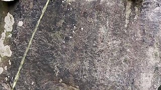 Wife pissing in public