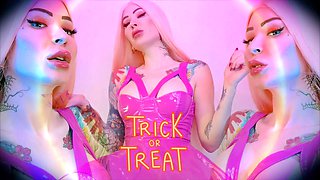 Trick or Treat Fat Fuck!