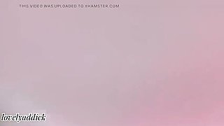 Sleepy Step Sister Under Blanket - Big Tits & Pink Nipples Close Up Voyeur