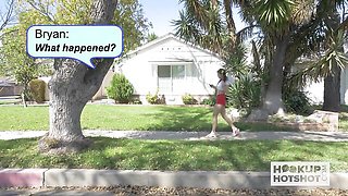 Enchanting patootie - brunette clip - Hookup Hotshot