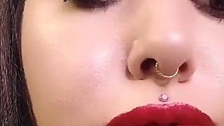 Angry Mistress Devours Tiny Slave