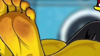 my God, How Low I Have Fallen!" Cartoon Foot Fetish
