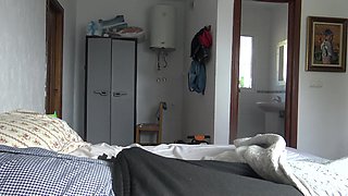 Cleaning Cheats with Black Tourist in Hotel in Istanbul