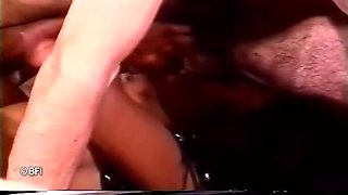 Ebony Chick Gets Banged And Sprayed With Load