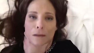 Lucky stranger picked up mature american milf and fucked her for the money