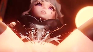 Lynette Gets Her Ass Fucked Hard in a Full Nelson 3D Anal Animated Genshin Impact Porn