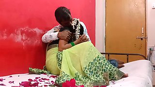 Indian woman and her husband are ready to have sex