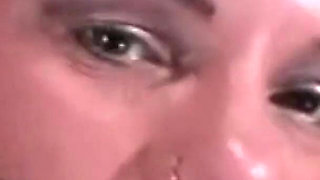 This Slut From Germany Got Big Load of Cum in Her Mouth