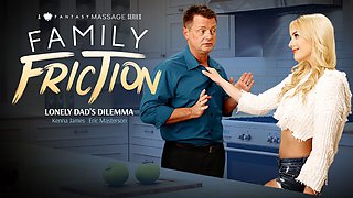 Kenna James & Eric Masterson in Family Friction 3: Lonely Dad's Dilemma, Scene #01 - FantasyMassage