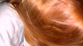 Cute Fit Tattooed Round-assed Redhead Latina Babe Sucks a Cock In the Car & Gets Fucked Hard At Home