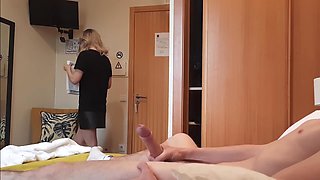 Hung pervert and MILF breathtaking porn video