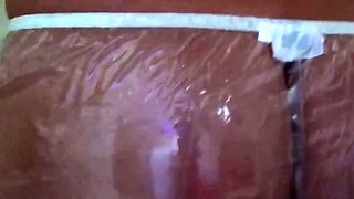 Amateur Adult Video: PVC Panty Wetting