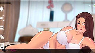 Hentai animation with Misskitty2k, not my dad involved