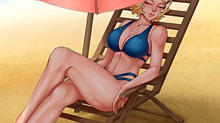Sylvia - perhaps a tad too friendly by Misskitty2k