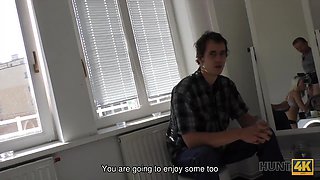HUNT4K. Guy let neighbor hump his future wife in...