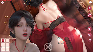 Romance 01 - Hot MILF Big Ass Fucked and Pussy Creampie - 3D Hentai Porn Game