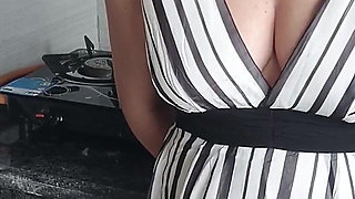 Sexy Indian Step Sister Hardcore Hot Sex with Her Step Brother in Kitchen