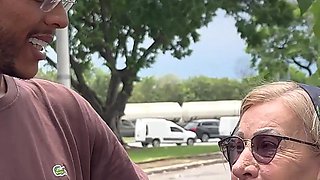 Tattooed 81 Years Old Granny Picked up for Anal
