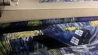 Amateur blondie solo anal masturbation