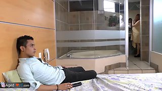 AgedLovE BBW Granny Chubbies Enjoying Hardcore