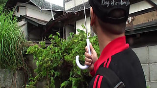 M915g04 in the Countryside Writhes in the Pleasure of a Woman.