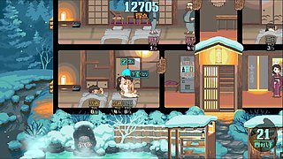Yukiya Hot Spring the Waters of Fertility Hentai Game Ep.4 Wife Creampie While Her Husband Is Resting in His Bed!