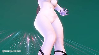 [mmd] Kwon Yun Bi - Underwater Tifa Sexy Naked Dance Final Fantasy Hentai Uncensored