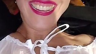 Wife Fucked in the Reception of a Swinger Club, Black Halloween Evening