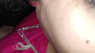 Desi girl doing blowjob and pee in mouth