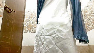 Indian school girl uniform pissing