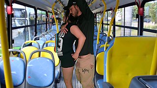 Student Humped and Fucked Inside the Bus in Public!