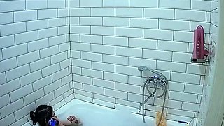 Amateur striptease and Solo masturbation