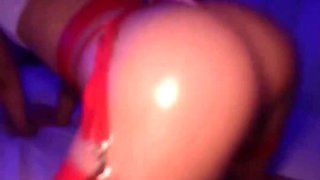 Black stepdad had fun with hot stepdaughter POV