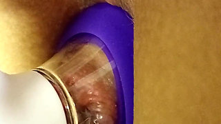 Hot Sexy Takes Pussy Pump to Her Ass