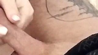 Mother-in-law Does an Oil Penis Hand Job