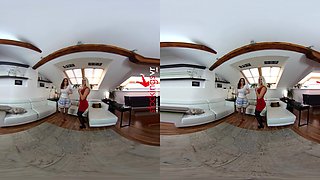 Strippers - Busty Girls Together - Stockingsvr - Sexlikereal