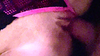 Submissive wife has pussy creampied by husband's friend!