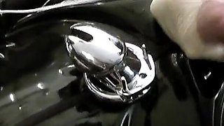 We Made Him Horny, Laughed at Him, and Locked Him in Chastity! Part2