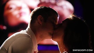 Nighttime fuck in the doggy style with a gorgeous Antonia Sainz