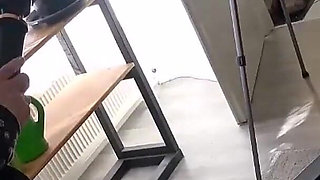Sex Slave on Stud Getting Fucked with Fucking Machine