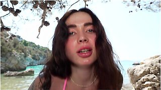 Public Sex At The Beach I Took Him In My Mouth And On My Pussy With Verified Amateurs