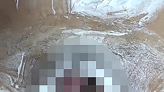 Female Boss Shaves Pubic Hair of Male Employees for Lingerie Models, Draws Lingerie on His Bodies, and Colors It with Hot Wax