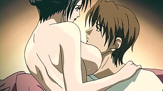 Hentai: Double-toying & Hot Games With Her Stepson Make Lusty Busty MILF Finally Try a Wild Gangbang