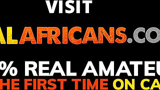 Fat Orb African Gets Ravaged In Bathroom