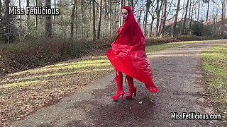Latex Superhero Miss Fetilicious